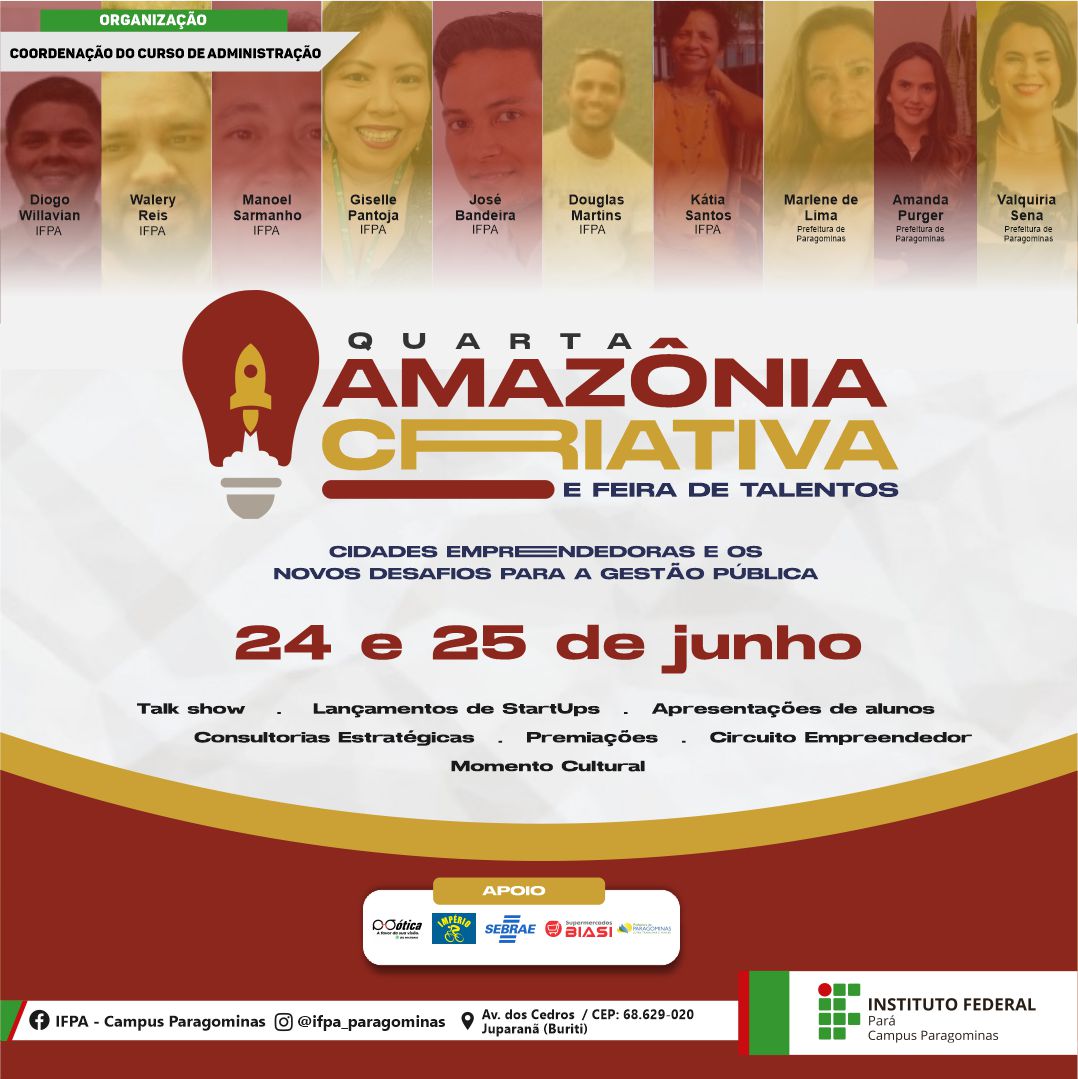 Quarta Amazônia Criativa e Feira de Talentos